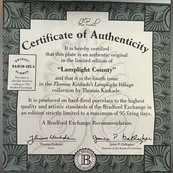 Thomas Kinkade Lamplight county. TK Lamplight village collection - Picture 5 of 6